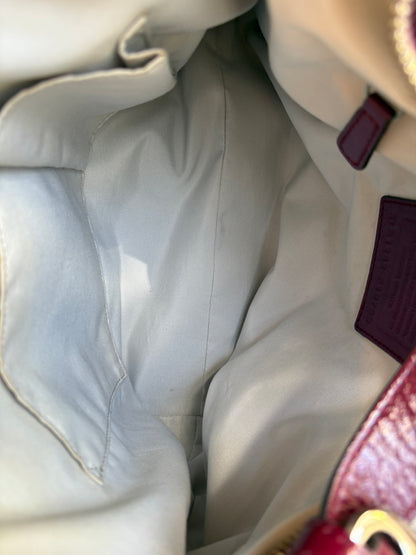 Coach Soho Plum Patent Leather Shoulder Bag