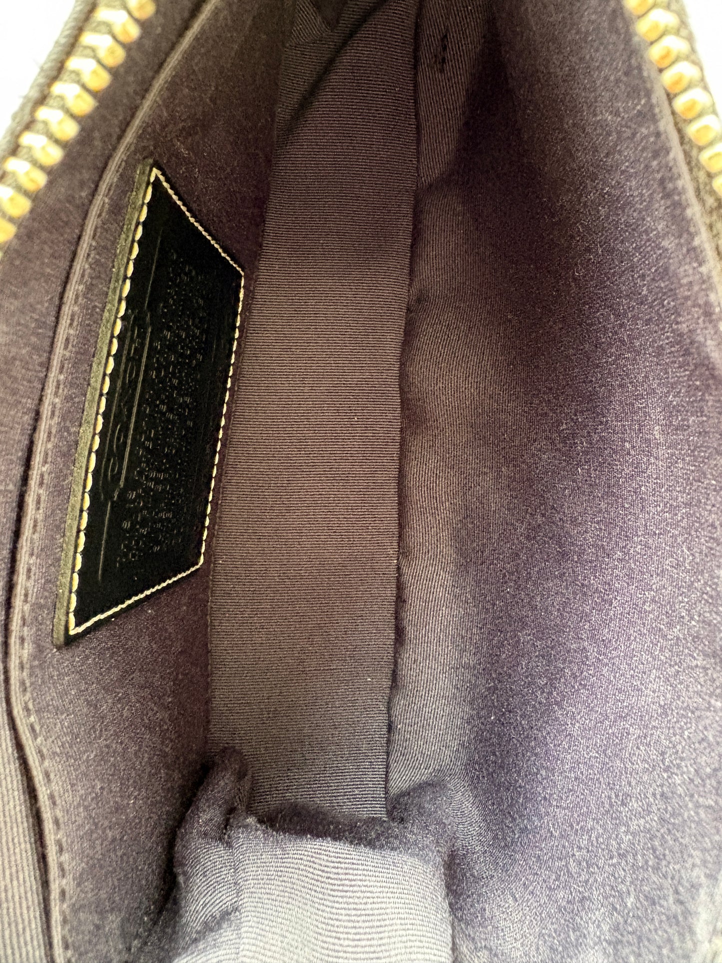 Coach Demi Black Shoulder Bag