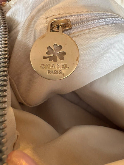 Chanel Pink Travel Line Shoulder Bag 2000s