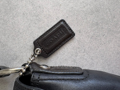 Coach Soho Black Leather Shoulder Bag