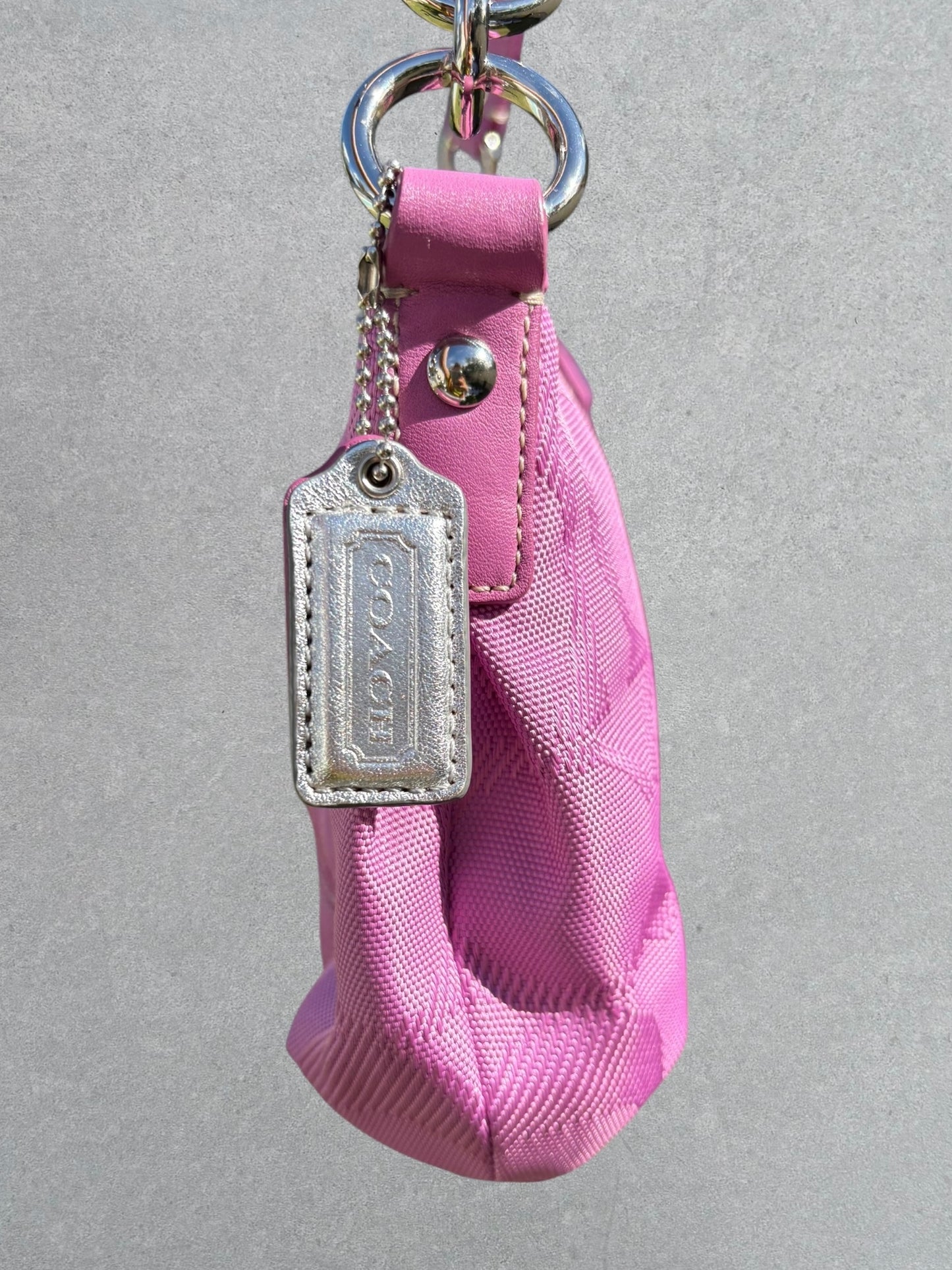 Coach Poppy Pink Shoulder Bag Two Way
