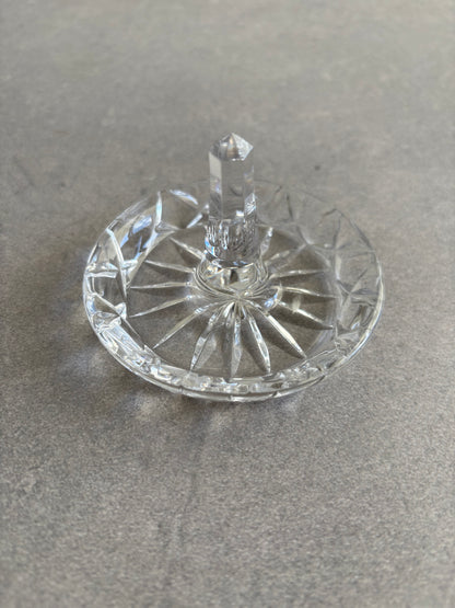 Vintage Crystal Ring Holder
