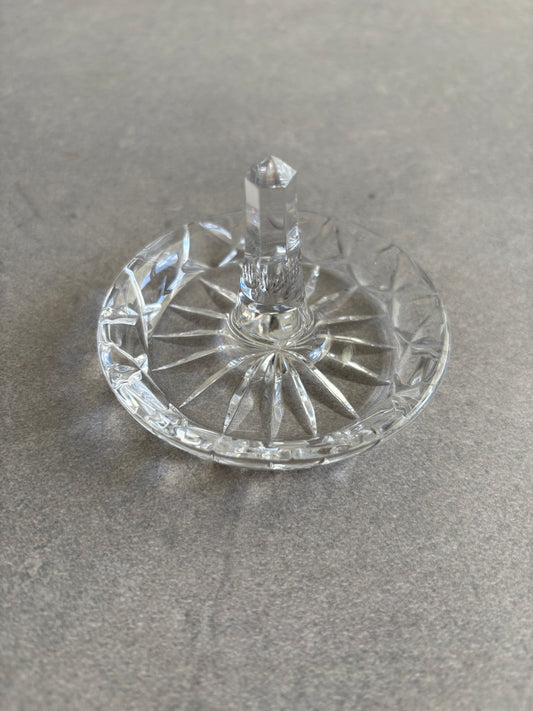 Vintage Crystal Ring Holder