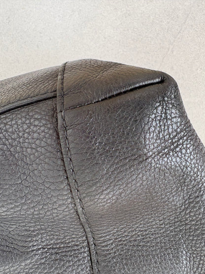 Gucci Hobo Horsebit Leather Bag Large