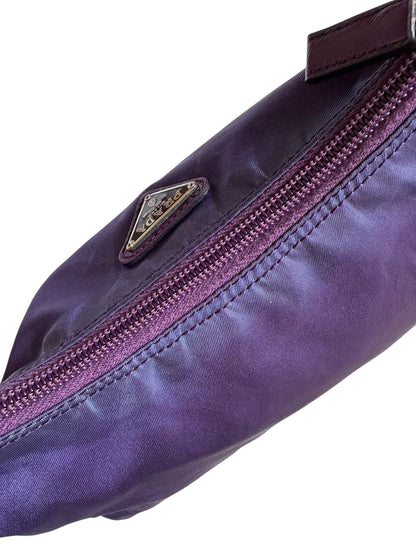 Prada Nylon Shoulder Bag Purple