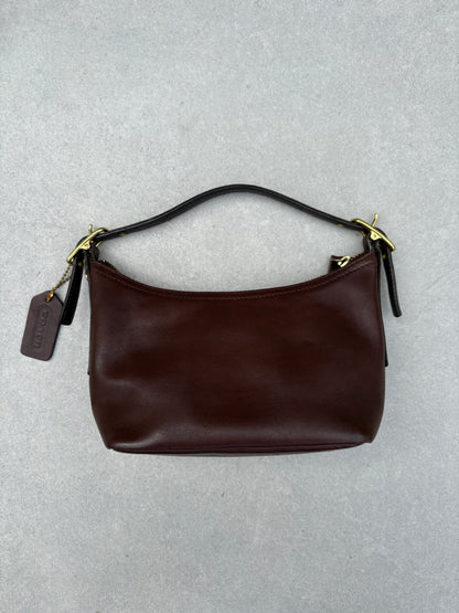 Coach Maroon Leather Bag
