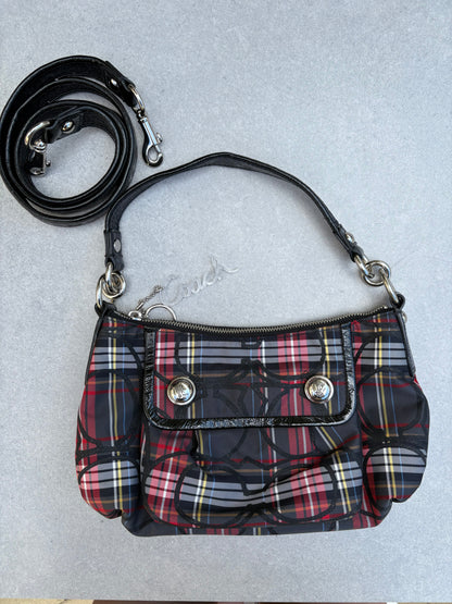 Coach Tartan Two-Way Handbag