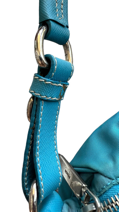 Prada Accessory Pouch Nylon Light Blue