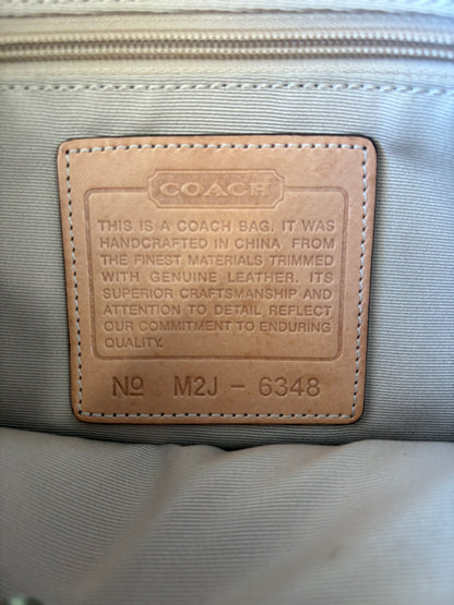 Coach Pink Shoulder Bag with Clasp