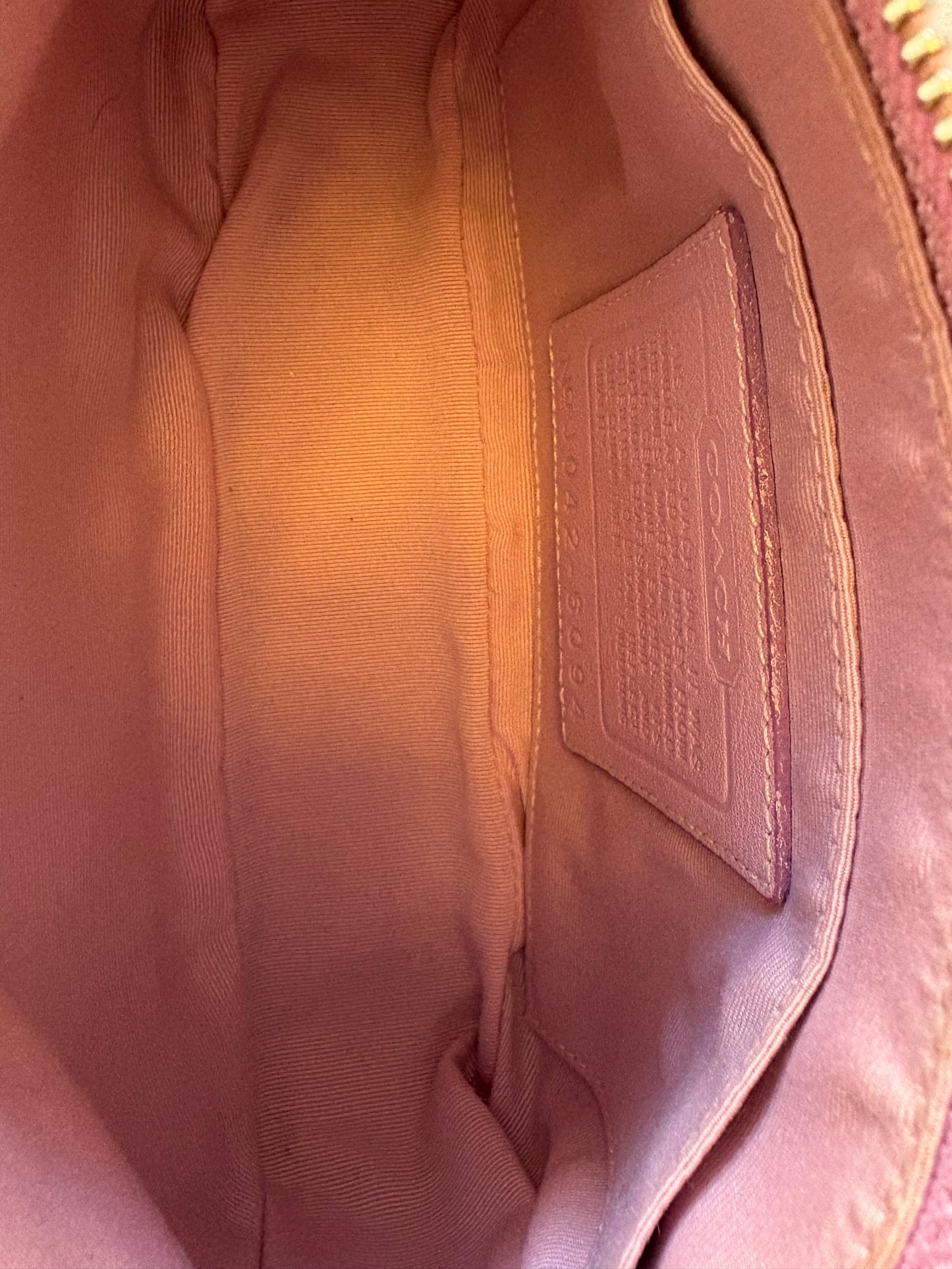 Coach RARE Demi Pink Shoulder Bag