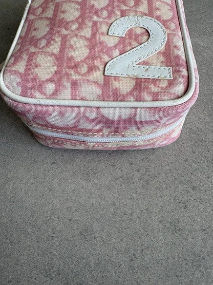 Dior Trotter Canvas Pouch Pink