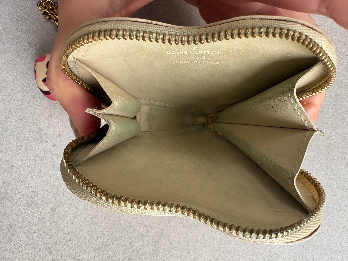 Louis Vuitton Heart Coin Purse