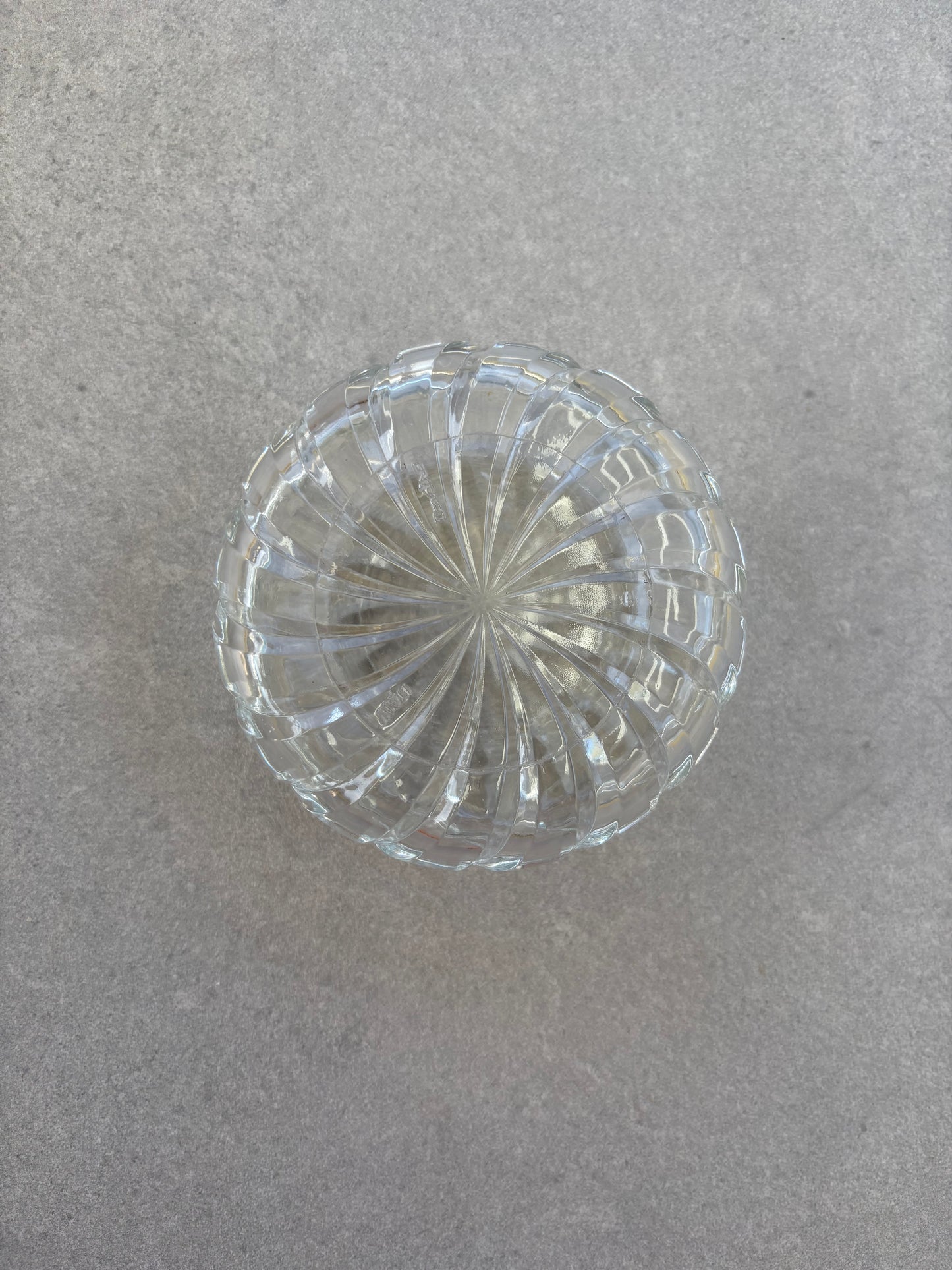 Vintage Glass Jewellery Dish, Made in Italy