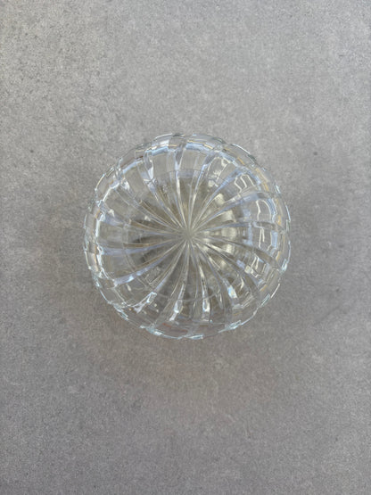 Vintage Glass Jewellery Dish, Made in Italy
