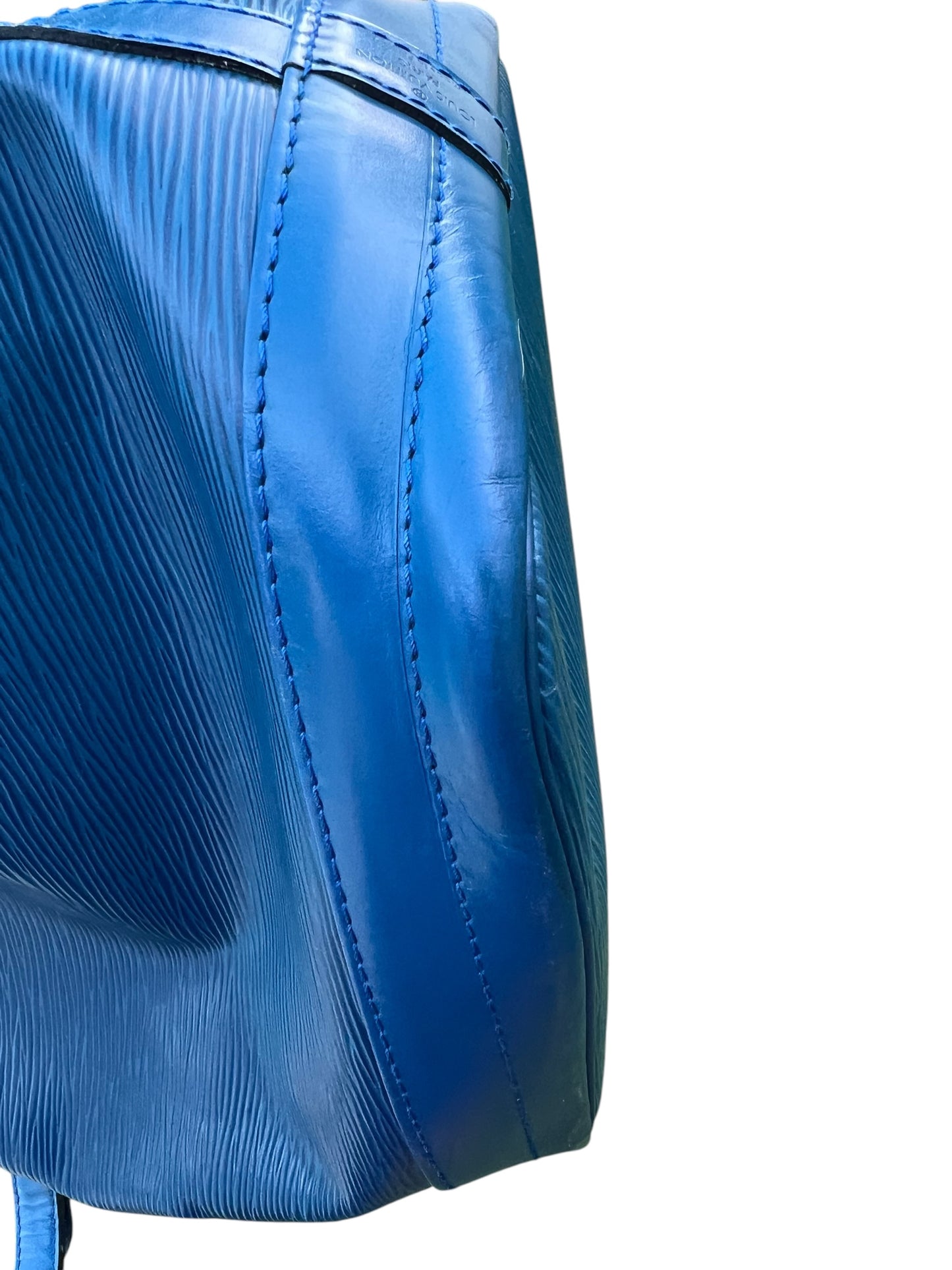 Louis Vuitton Blue Epi Leather Noé Shoulder Bag