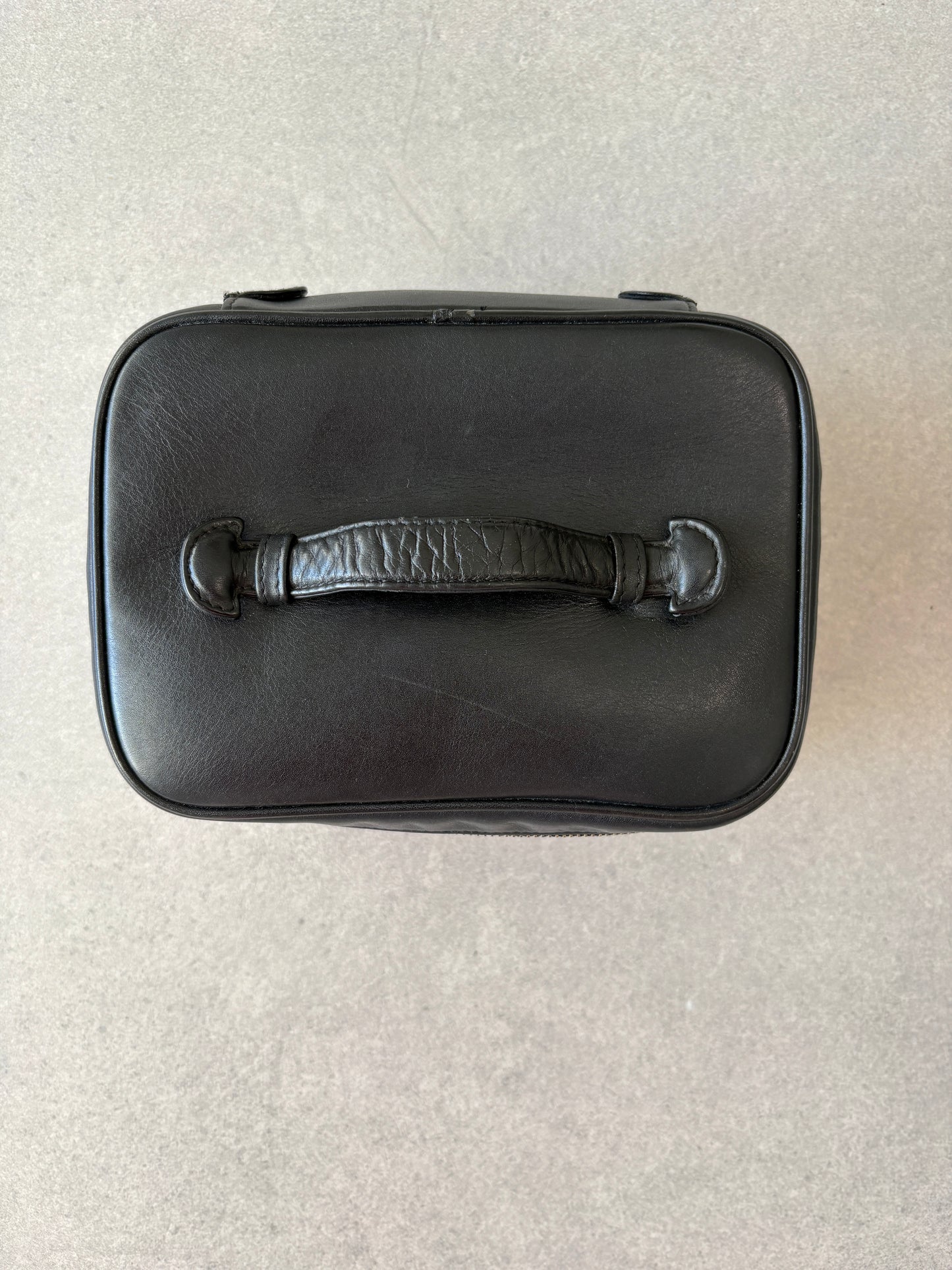 Chanel Black CC Quilted Vanity Bag