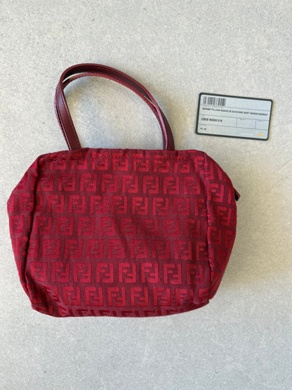 Fendi Mini Zucchico Bag Red