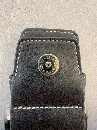 Coach Soho Black and Grey Monogram Shoulder Bag