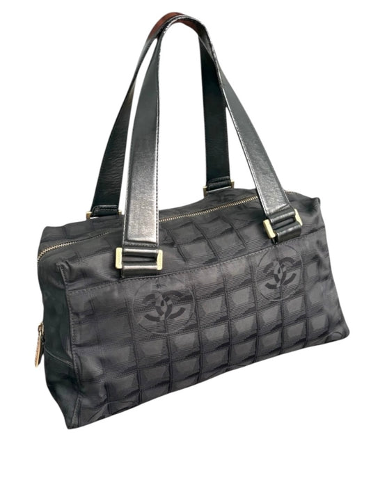 Chanel Pink Travel Line Shoulder Bag 2000s