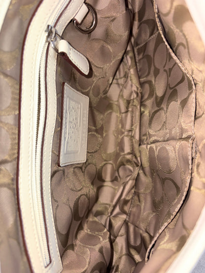 Coach Soho Cream Leather Shoulder Bag