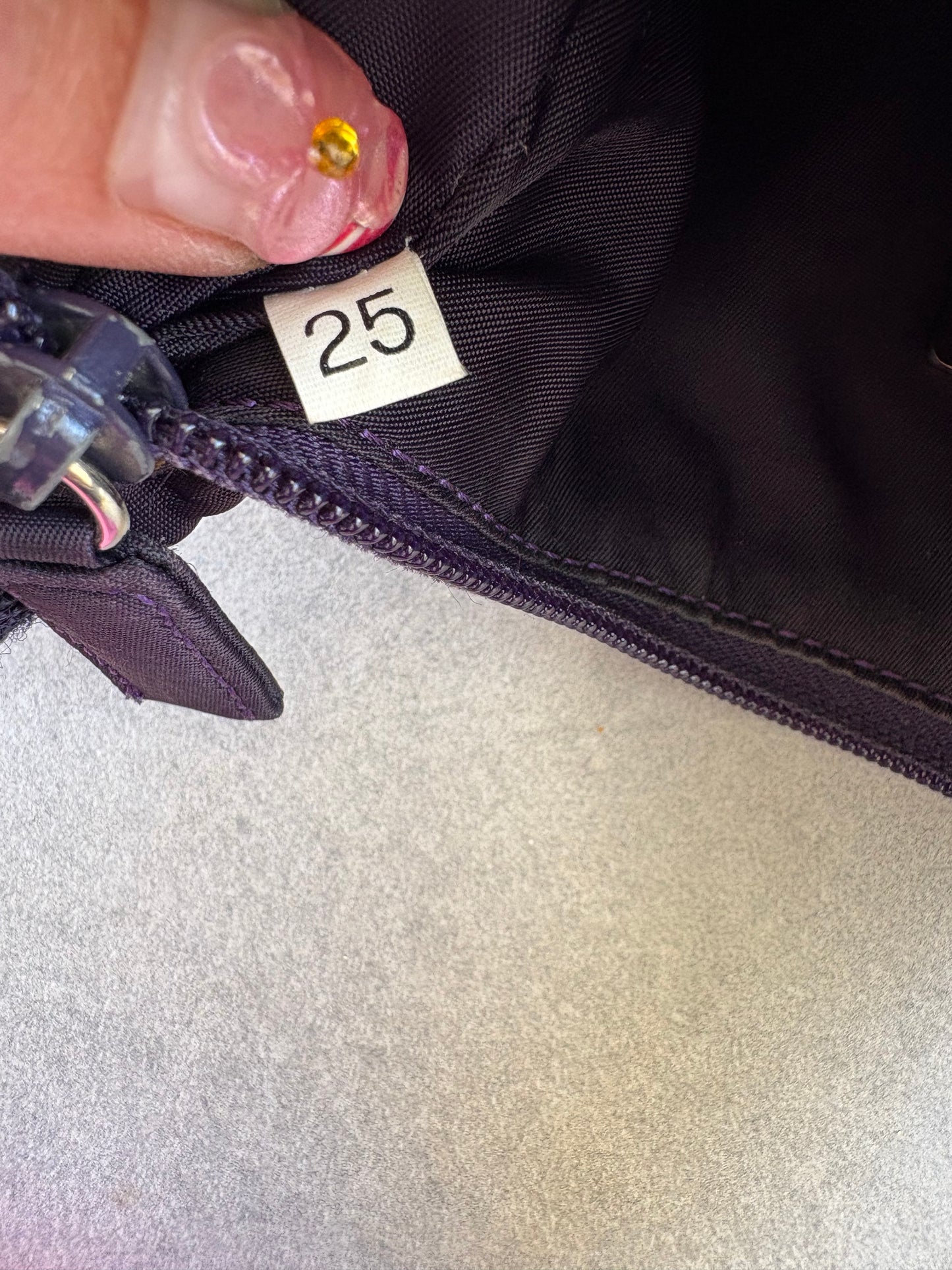 Prada Purple Re-edition 2000 Nylon bag