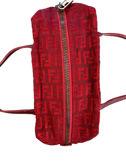 Fendi Mini Zucchico Bag Red