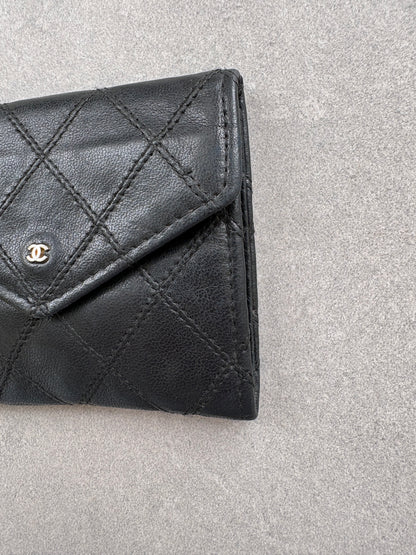 Chanel Black Leather Purse