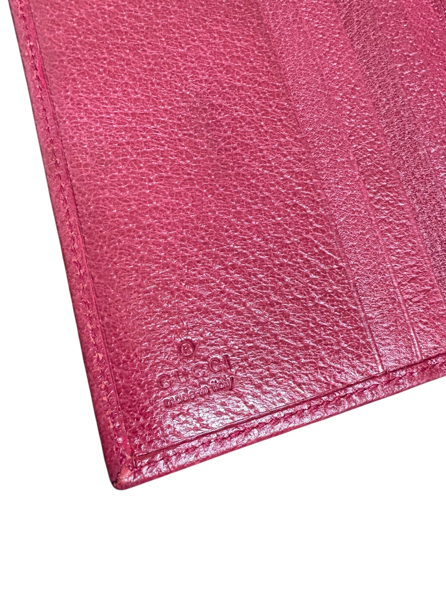 Gucci GG Pink Horsebit Wallet