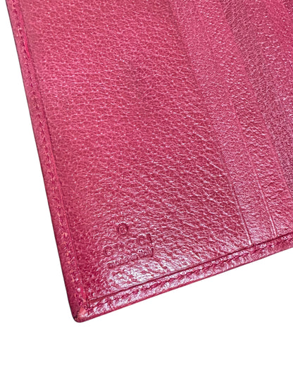Gucci GG Pink Horsebit Wallet