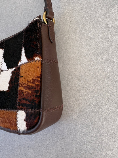 Coachtopia Cowprint Shoulder Bag