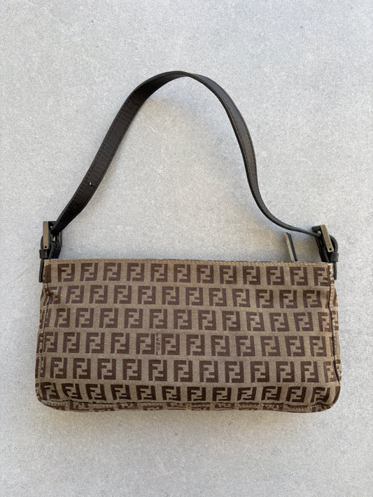 Fendi Baguette Shoulder Bag Zucchino