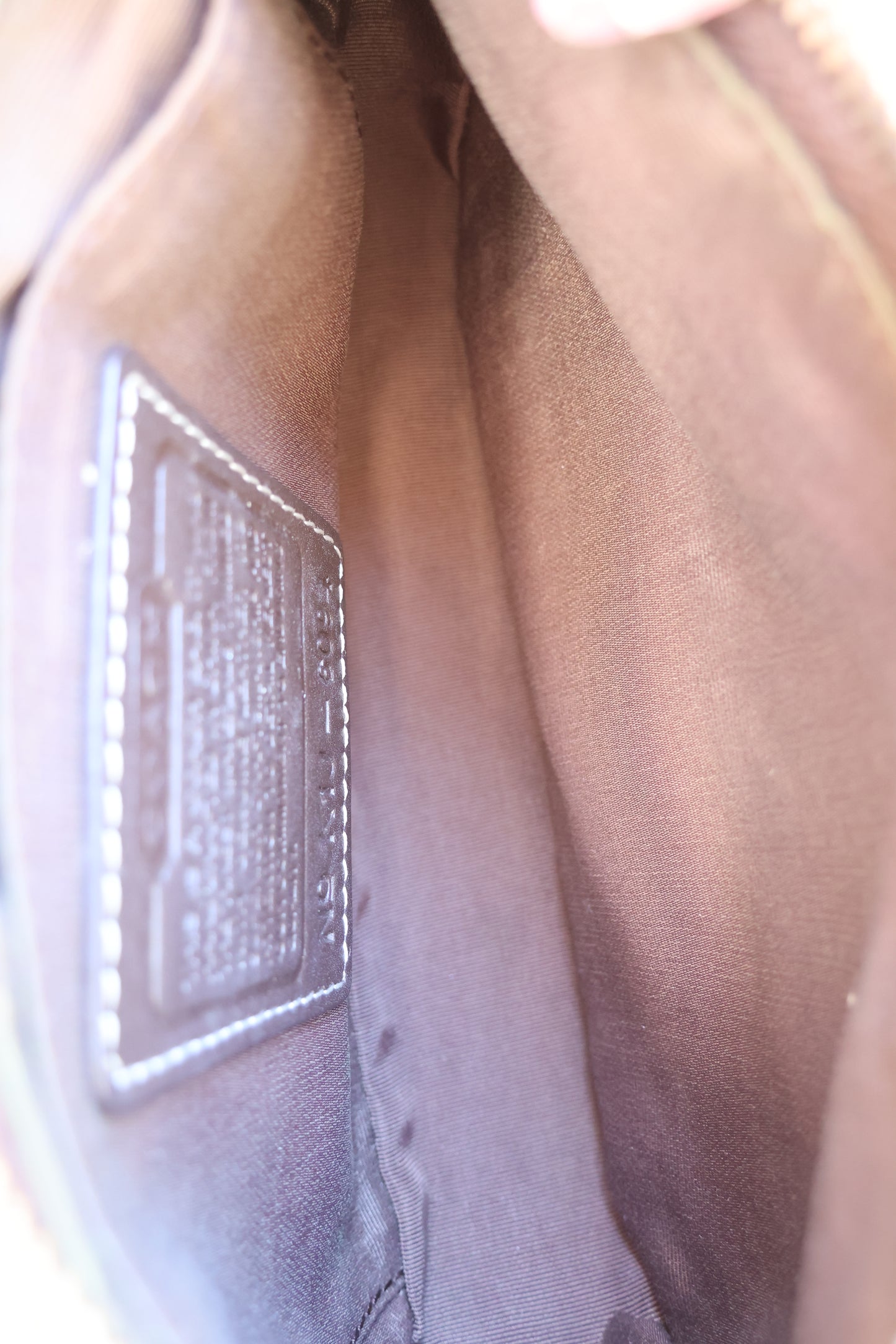 Coach Demi Brown Monogram