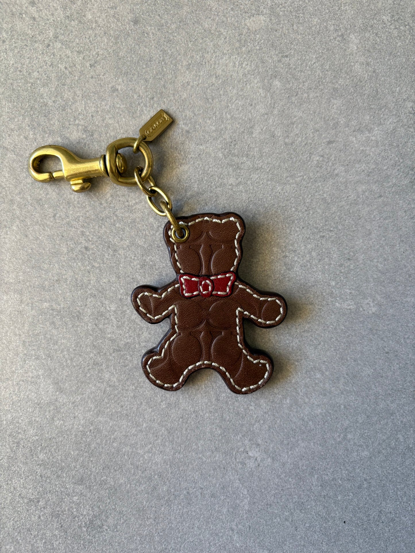 Coach Bear Bag Charm