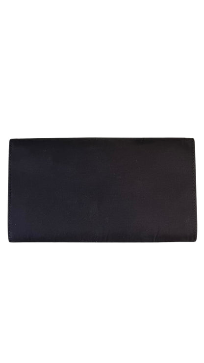 Prada Long Wallet Black