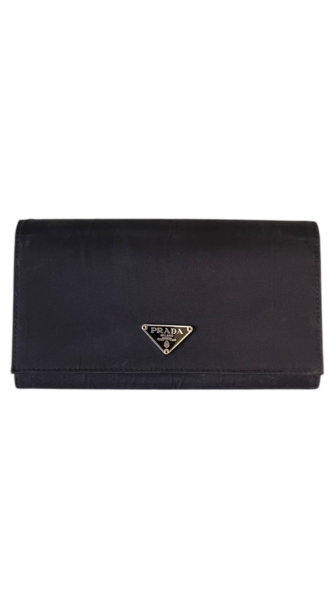 Prada Long Wallet Black