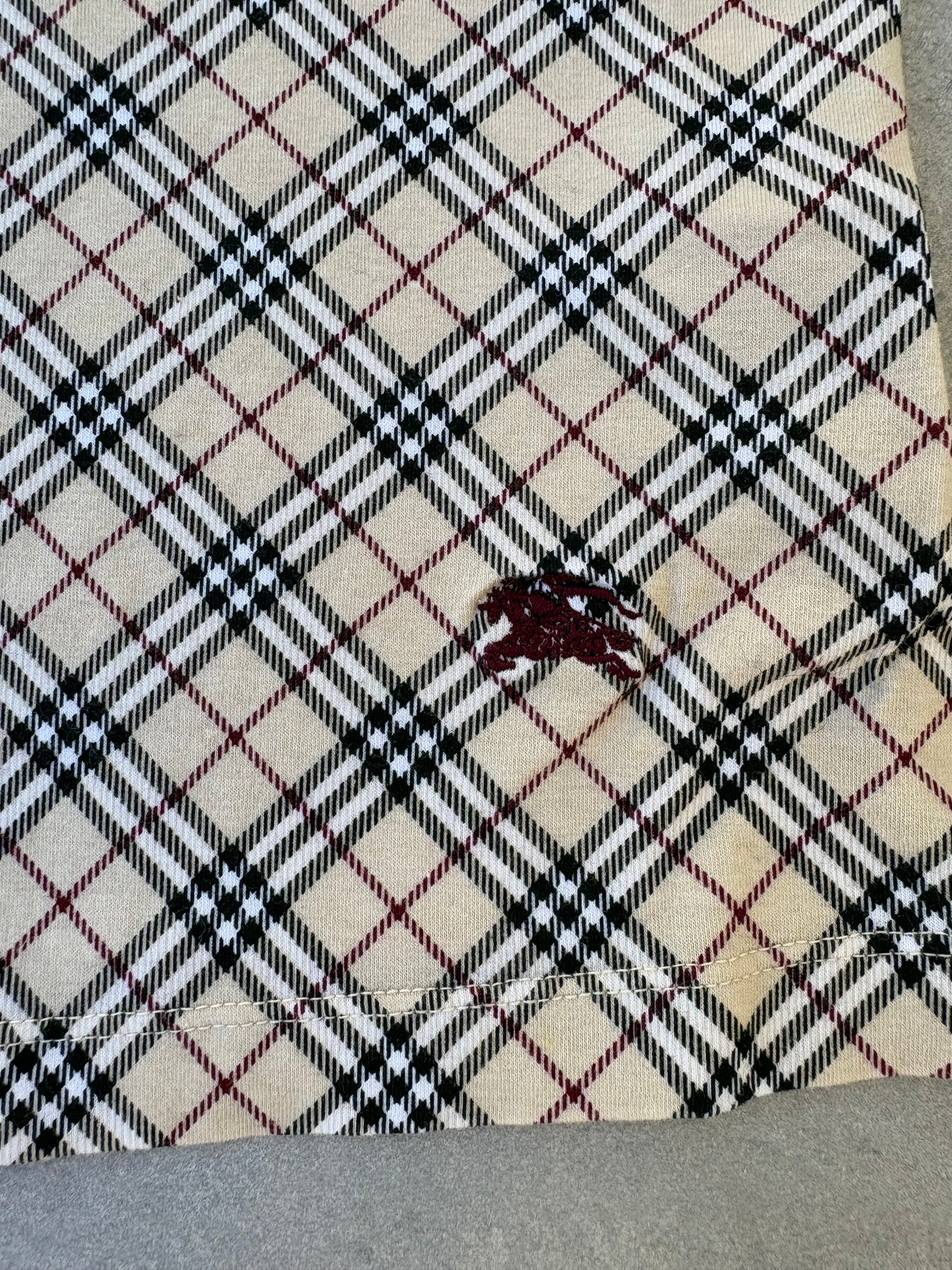 Burberry T-shirt Nova Check Pattern