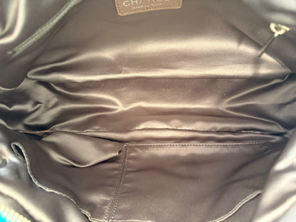 Chanel Turquoise Quilted Bubble Chain Bag