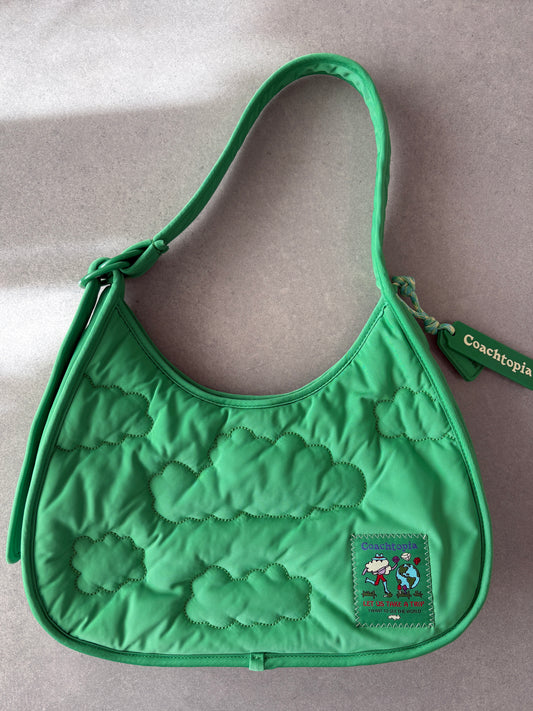 Coachtopia Ergo Bag Green Shoulder Bag