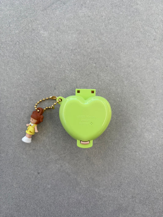 Polly Pocket Keyring Green