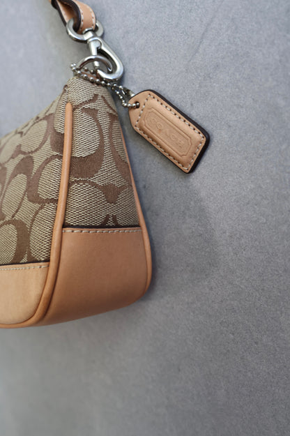 Coach Demi Biege Shoulder Bag with Dustbag