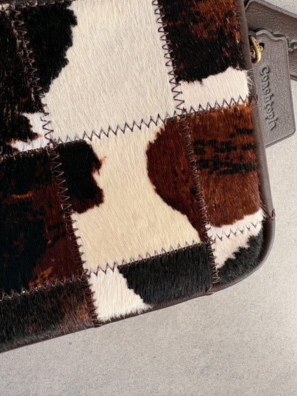 Coachtopia Cowprint Shoulder Bag