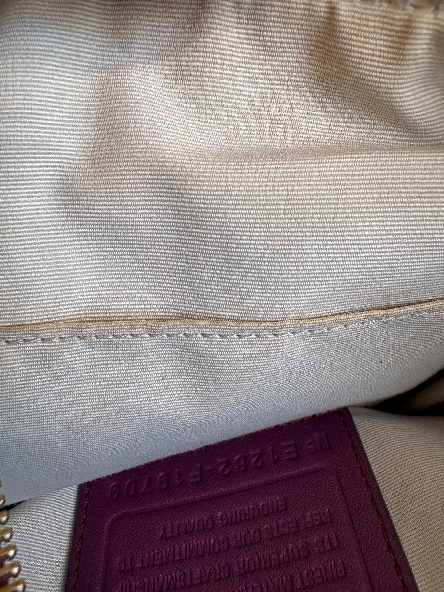 Coach Soho Plum Patent Leather Shoulder Bag