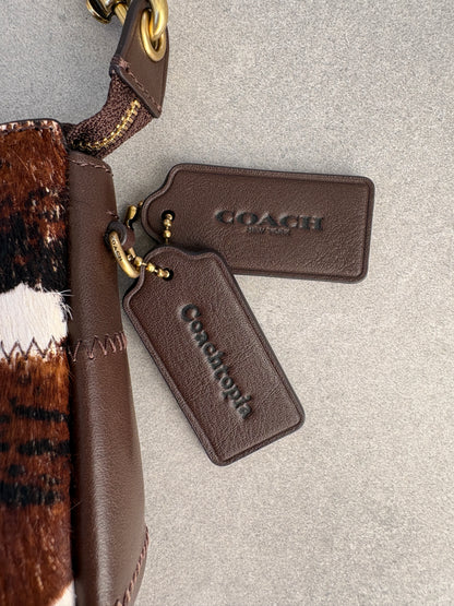 Coachtopia Cowprint Shoulder Bag