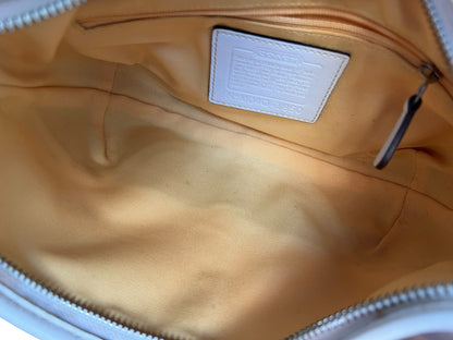 Coach Yellow Signature Monogram Shoulder Bag