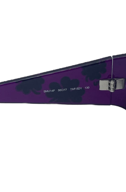 Miu Miu Clover Sunglasses Purple