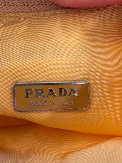 Prada Yellow Re-edition 2000 Nylon bag