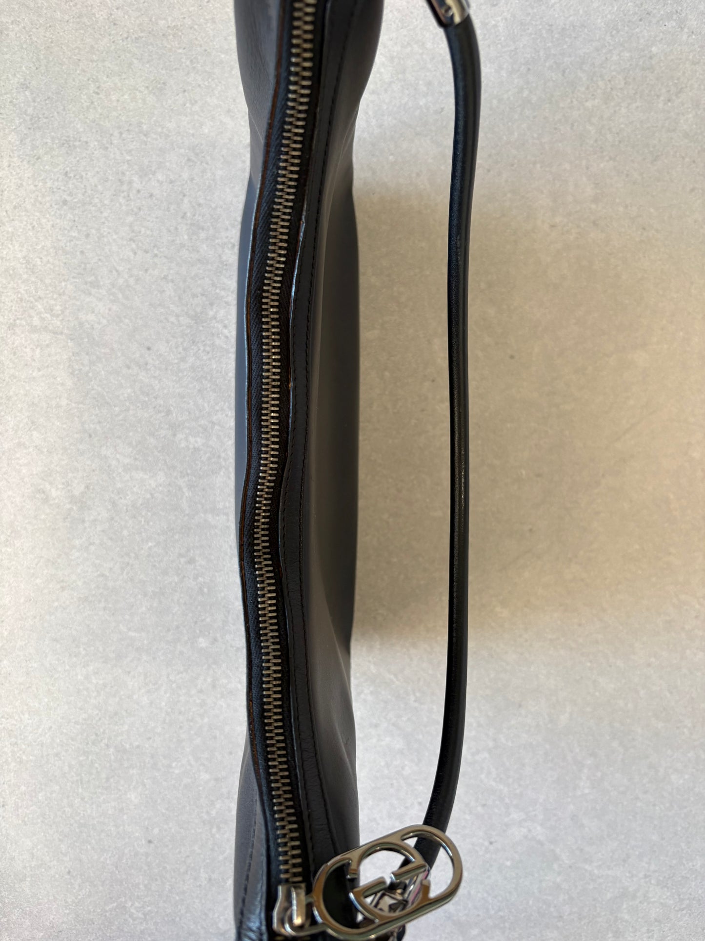 Gucci Black Leather Shoulder Bag