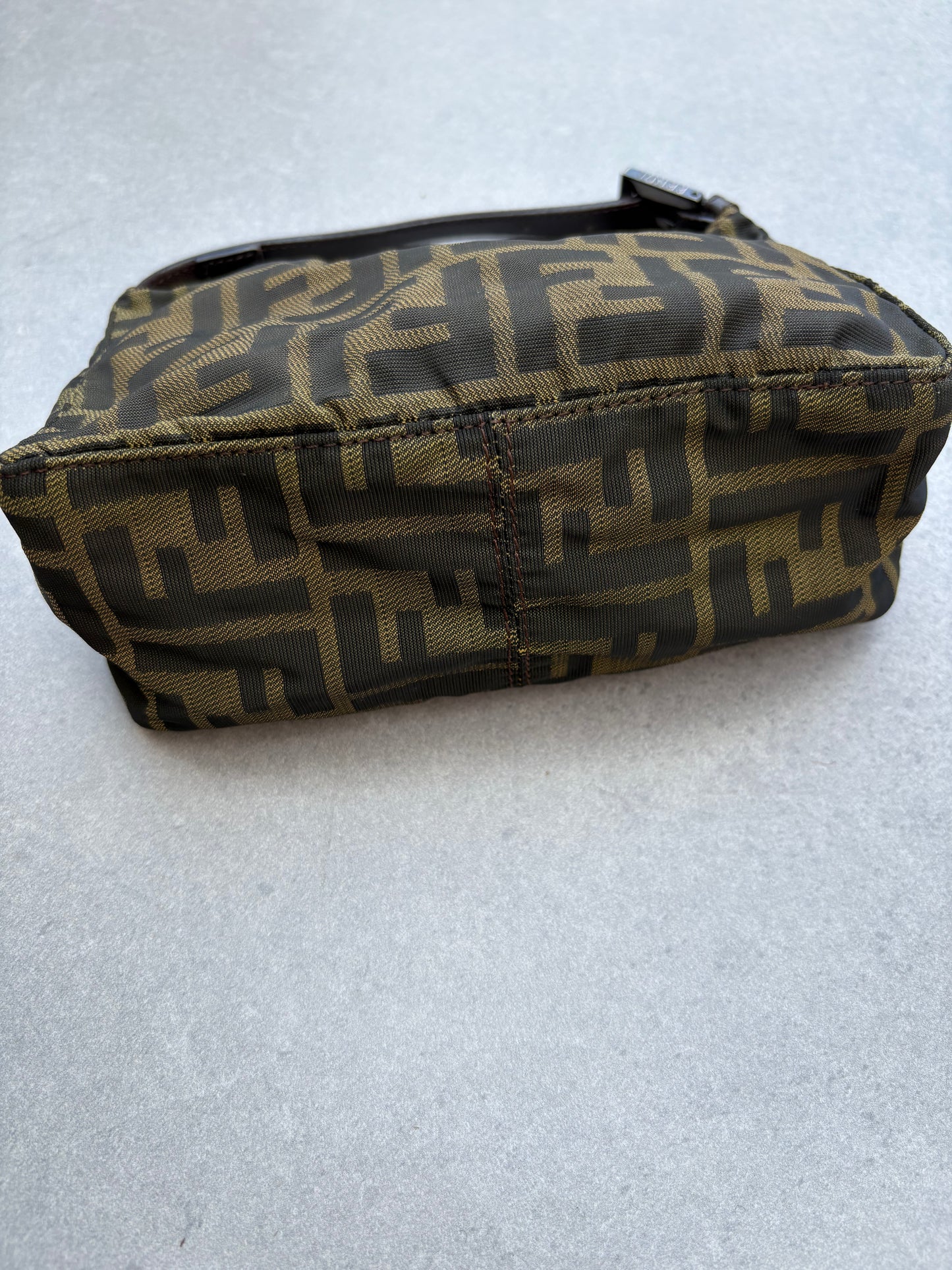 Fendi Zucca Mini Baguette Bag
