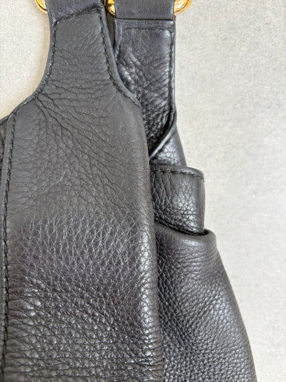 Gucci Hobo Horsebit Leather Bag Large