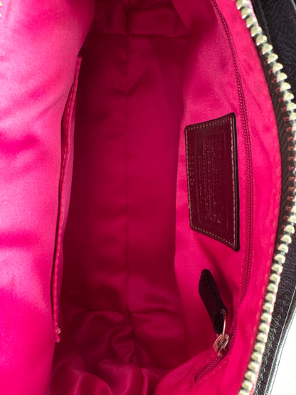 Coach Poppy Tartan Shoulder Bag